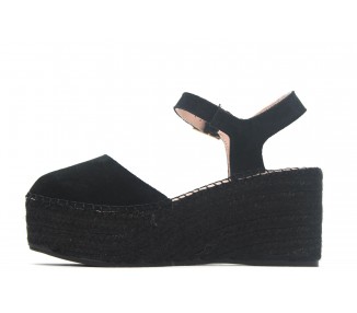 ZAPATILLAS SEÑORA MACARENA JUSTY19 NEGRO